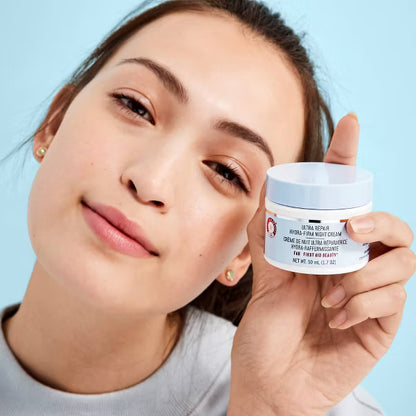 Ultra Repair Hydra-Firm Anti-Aging Moisturizing Facial Night Cream for Dry and Sensitive Skin,