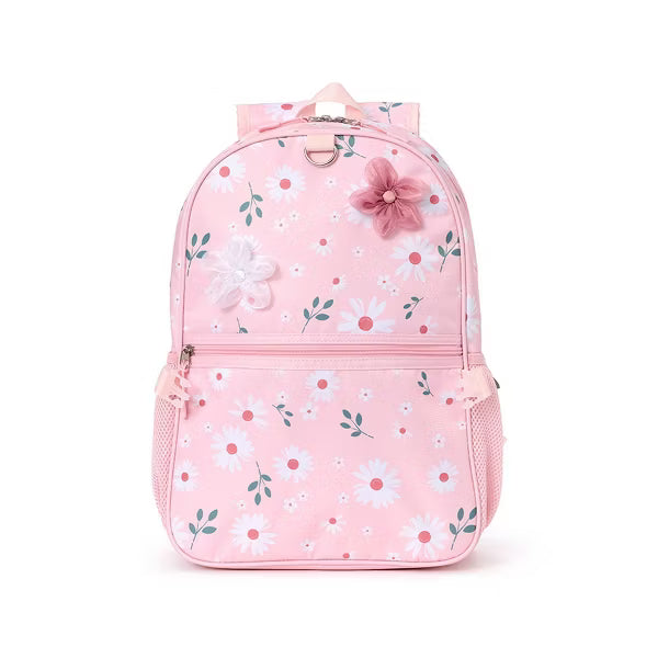 Locker Club Backpack Set with Lunch Box and Headphones - Flower