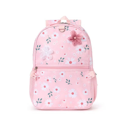 Locker Club Backpack Set with Lunch Box and Headphones - Flower