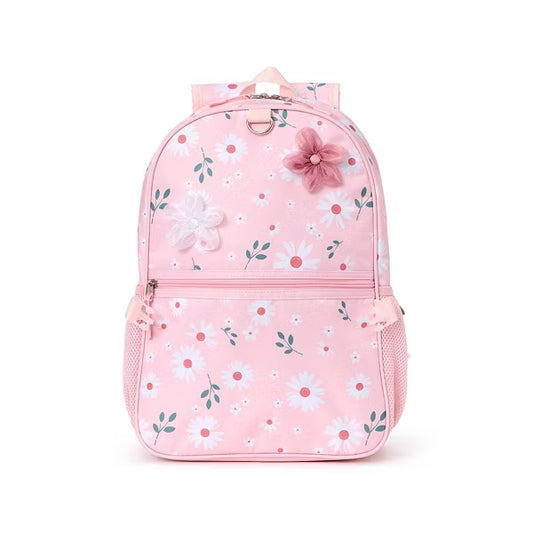 Locker Club Backpack Set with Lunch Box and Headphones - Flower