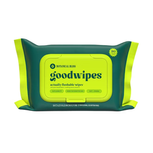 Goodwipes Flushable Personal Wipes - Botanical Bliss