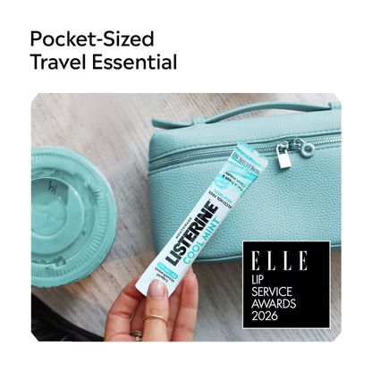 On-The-Go Alcohol-Free Cool Mint Mouthwash Packets