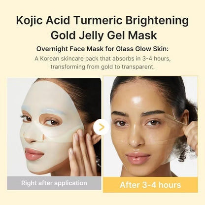 Kojic Acid Turmeric Brightening Gel Face Mask