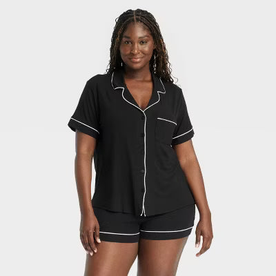 Cloud Knit Short Sleeve Modal Pajama Set