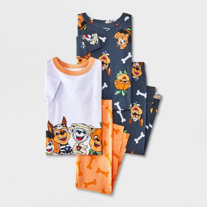 Toddler 4pc PAW Patrol Halloween Cotton Snug Fit Pajama Set