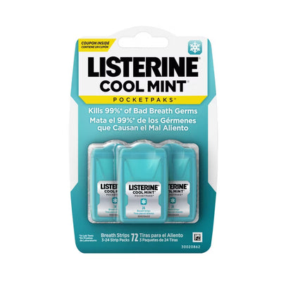 Cool Mint PocketPaks Portable Fresh Breath Strips