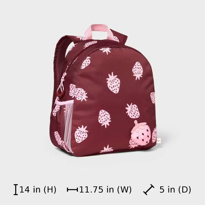 Toddler 14" Backpack - Cat & Jack™ Strawberry