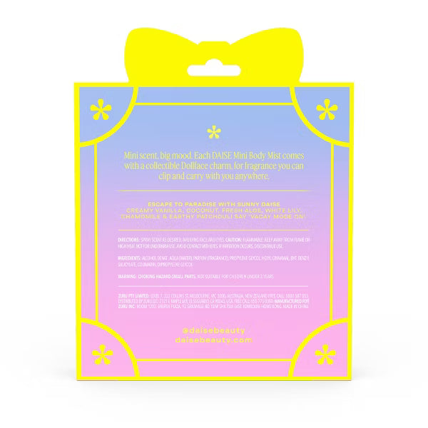 Mini Body Mist + Charm