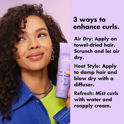 Hair 3-in-Wonder Magic Styling Cream - Flexible Hold + Silky Blowouts + Enhanced Curls - 5 fl oz
