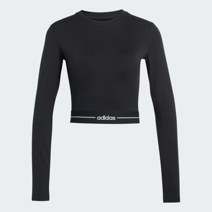 Hyperglam Cropped Long Sleeve T-Shirt