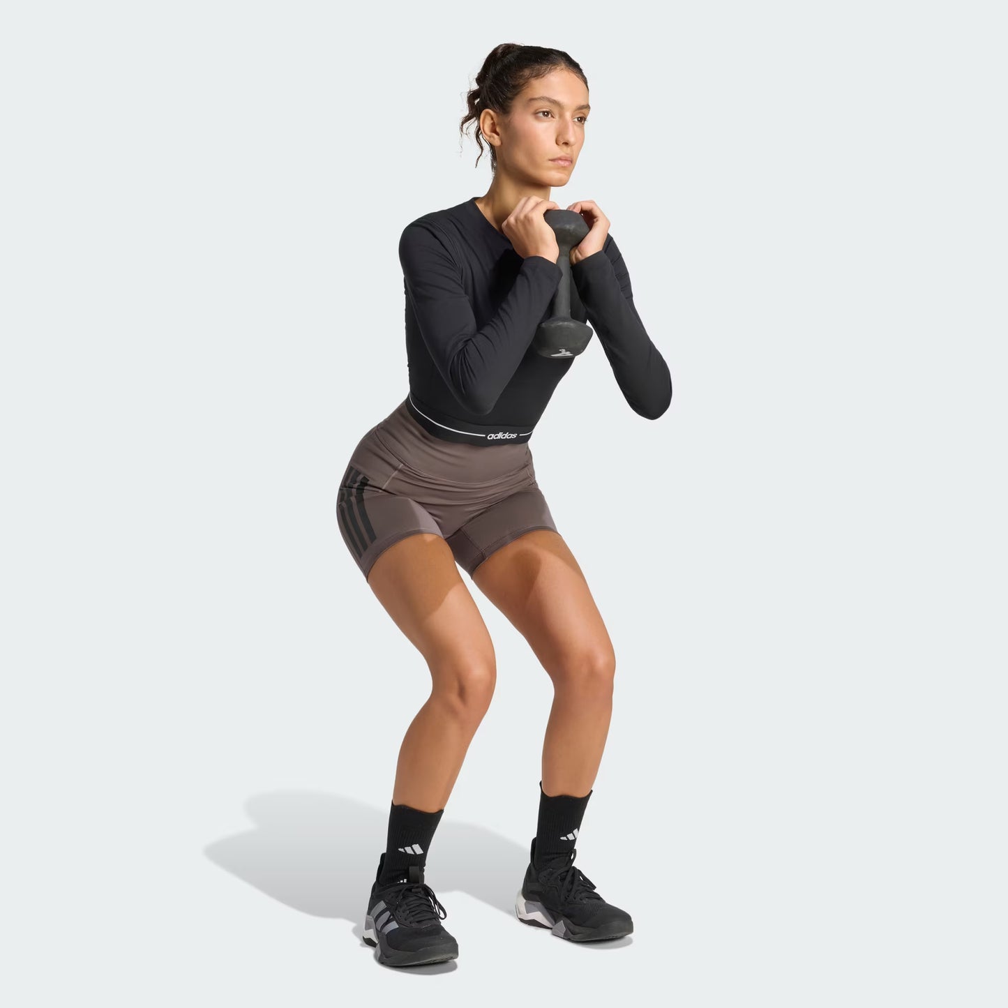 Hyperglam Cropped Long Sleeve T-Shirt