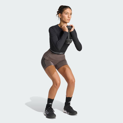 Hyperglam Cropped Long Sleeve T-Shirt