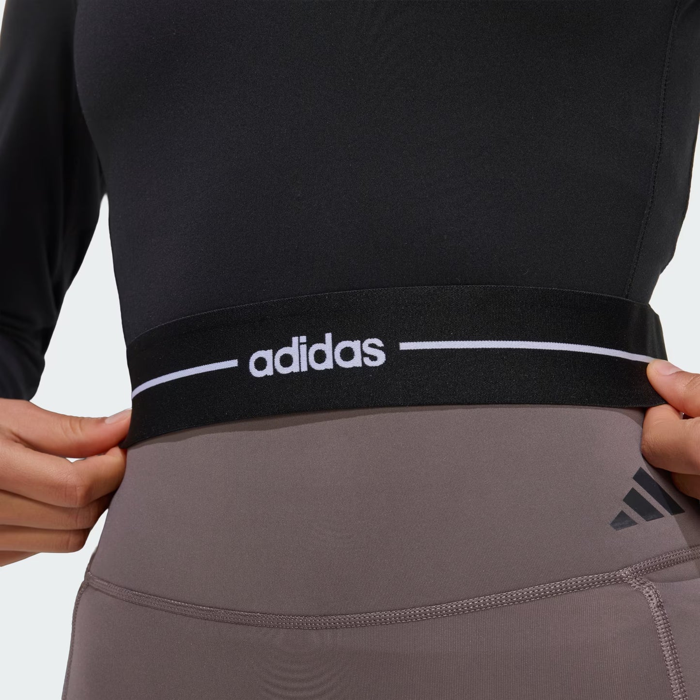 Hyperglam Cropped Long Sleeve T-Shirt