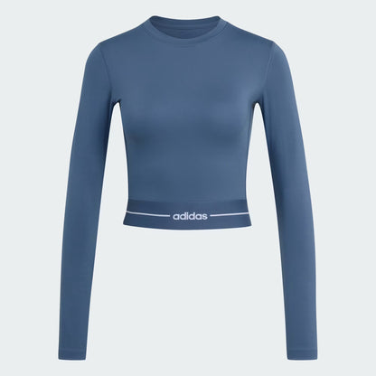 Hyperglam Cropped Long Sleeve T-Shirt