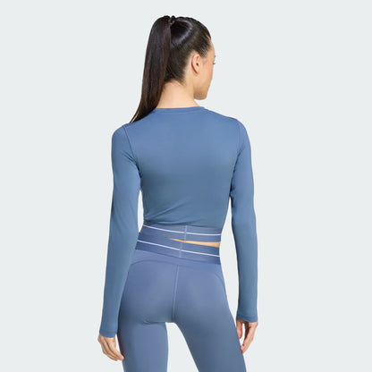 Hyperglam Cropped Long Sleeve T-Shirt