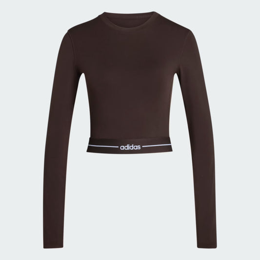Hyperglam Cropped Long Sleeve T-Shirt