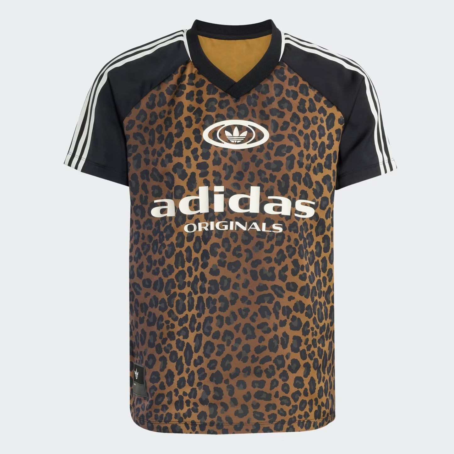 Satin Leopard Print Jersey