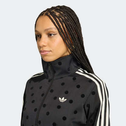 SATIN POLKA DOTS TT Track Top