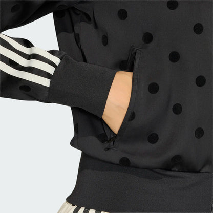 SATIN POLKA DOTS TT Track Top