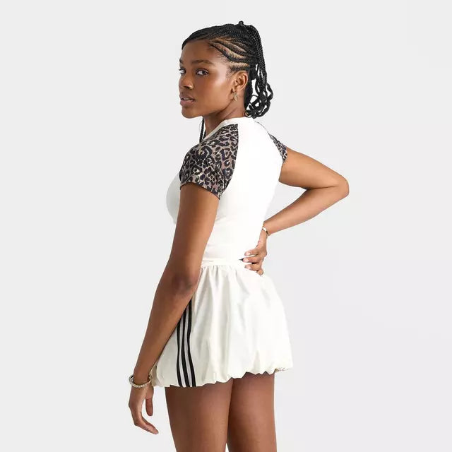 adidas Originals Leopard Raglan Slim T-Shirt