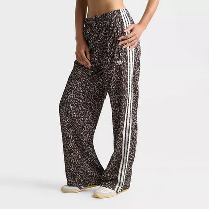 Raglan Leopard Firebird Oversized Track Pants