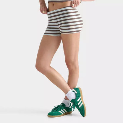 Striped Rib Micro Shorts