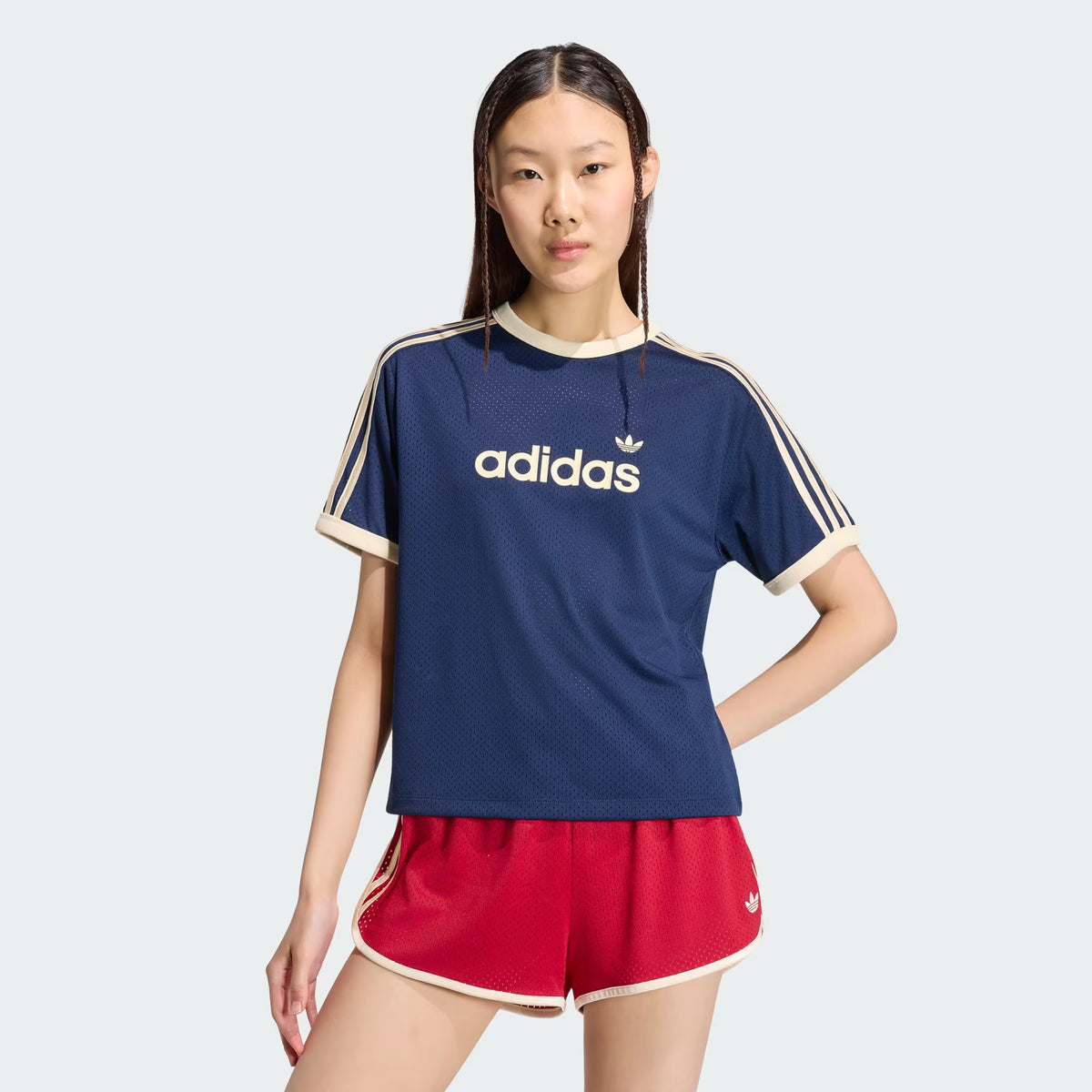 LINEAER MESH TEE