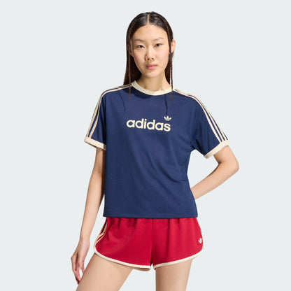 LINEAER MESH TEE