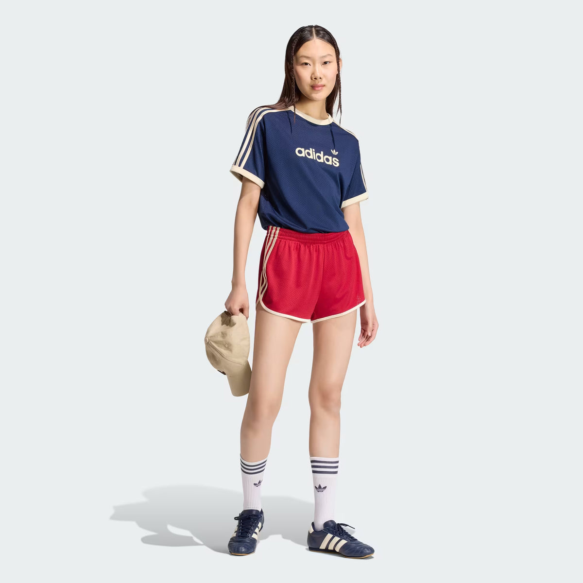 LINEAER MESH TEE