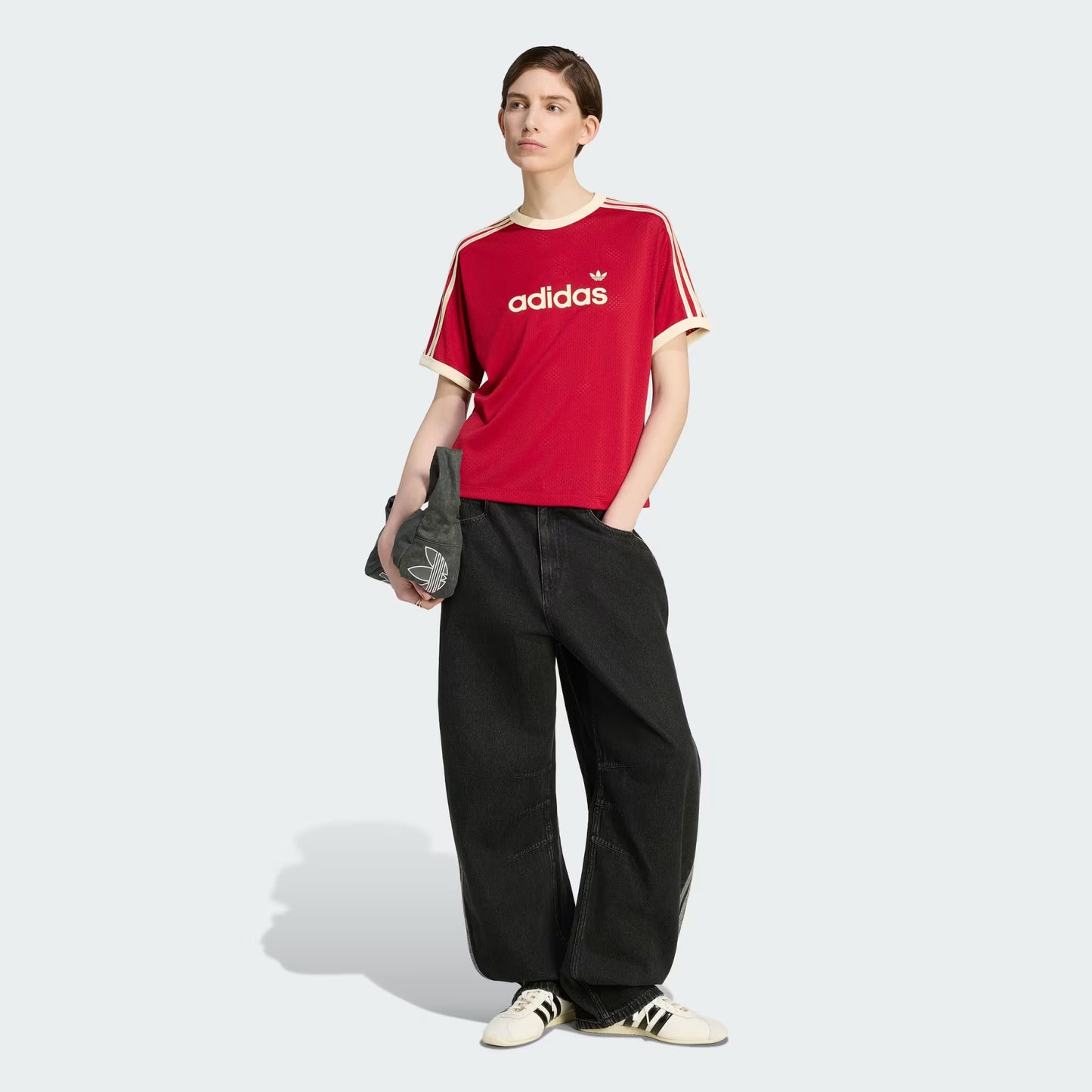 LINEAER MESH TEE