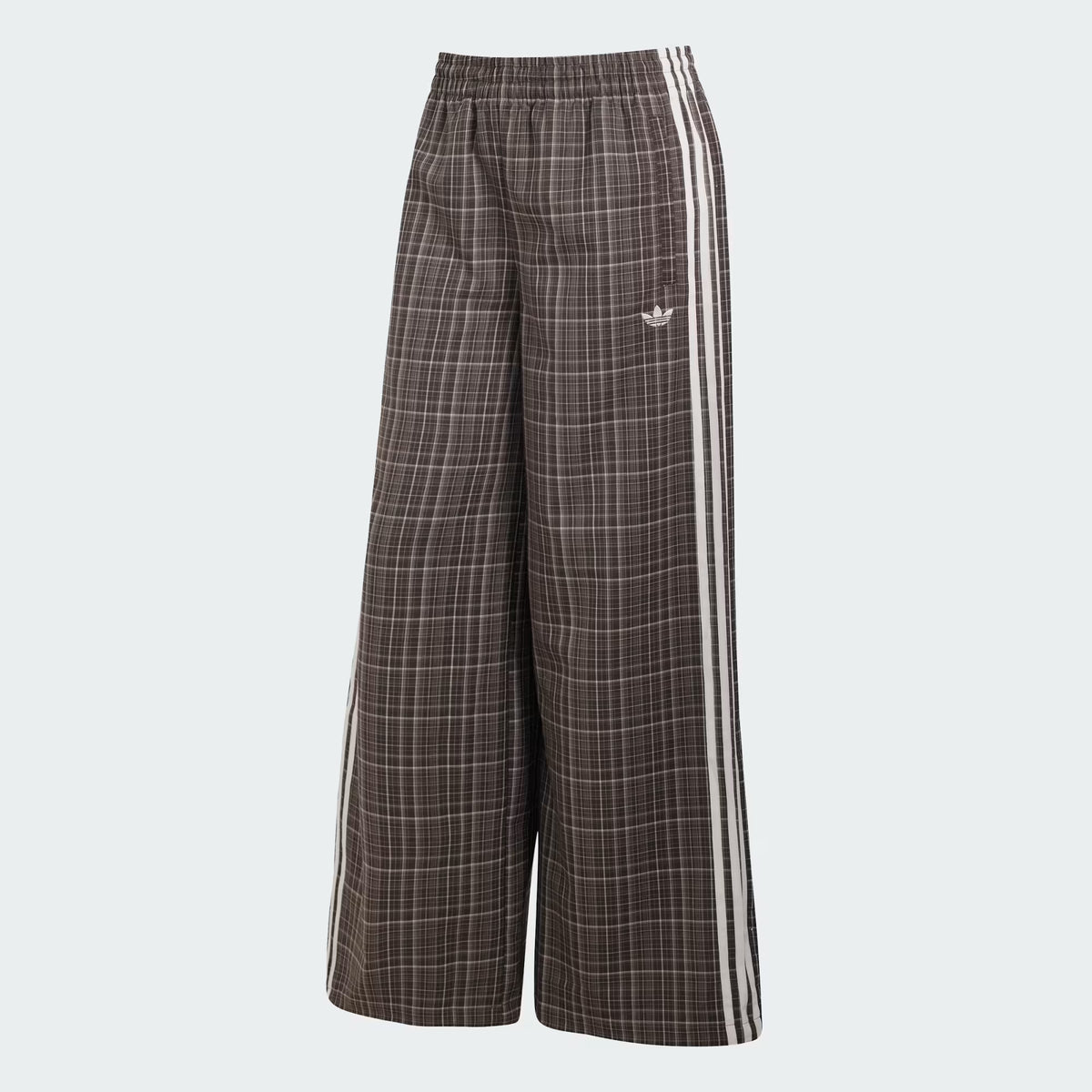 LOOSE CHECK TRACK PANTS