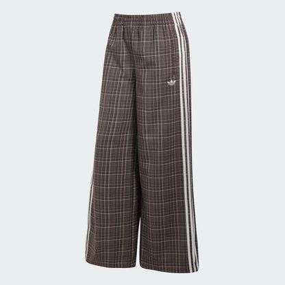 LOOSE CHECK TRACK PANTS