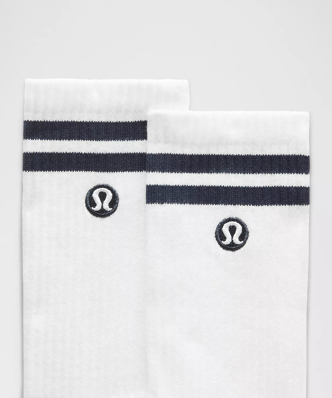 Unisex Daily Essential Crew Socks Stripe
