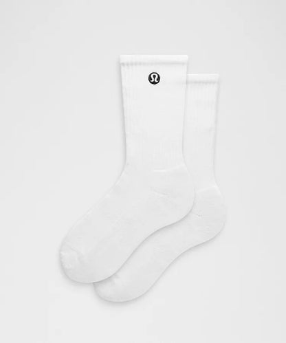 Unisex Daily Essential Crew Socks Stripe