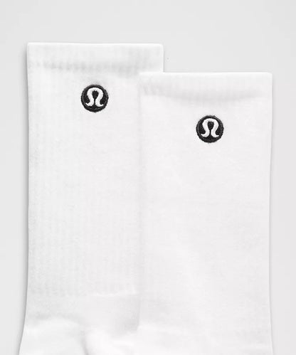 Unisex Daily Essential Crew Socks Stripe