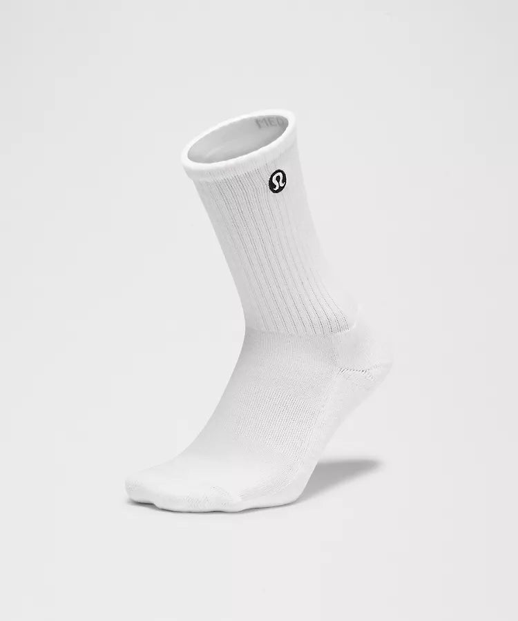 Unisex Daily Essential Crew Socks Stripe