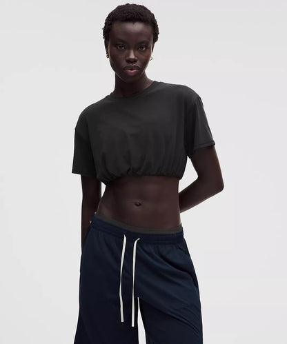 Jersey Training Super-Cropped T-Shirt