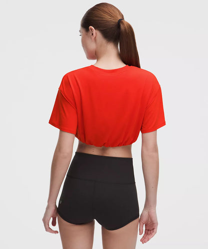 Jersey Training Super-Cropped T-Shirt
