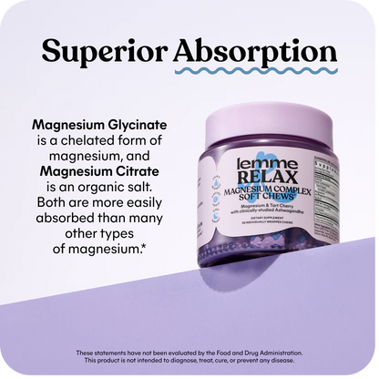 Lemme Relax Magnesium Soft Chews