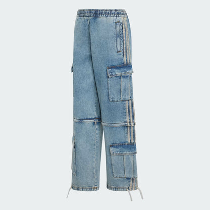 MID RISE 2-IN-1 DENIM PANT