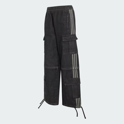 MID RISE 2-IN-1 DENIM PANT