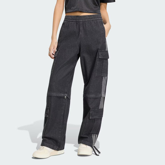 MID RISE 2-IN-1 DENIM PANT