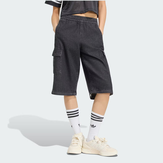 MID RISE 2-IN-1 DENIM PANT
