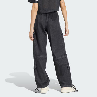 MID RISE 2-IN-1 DENIM PANT