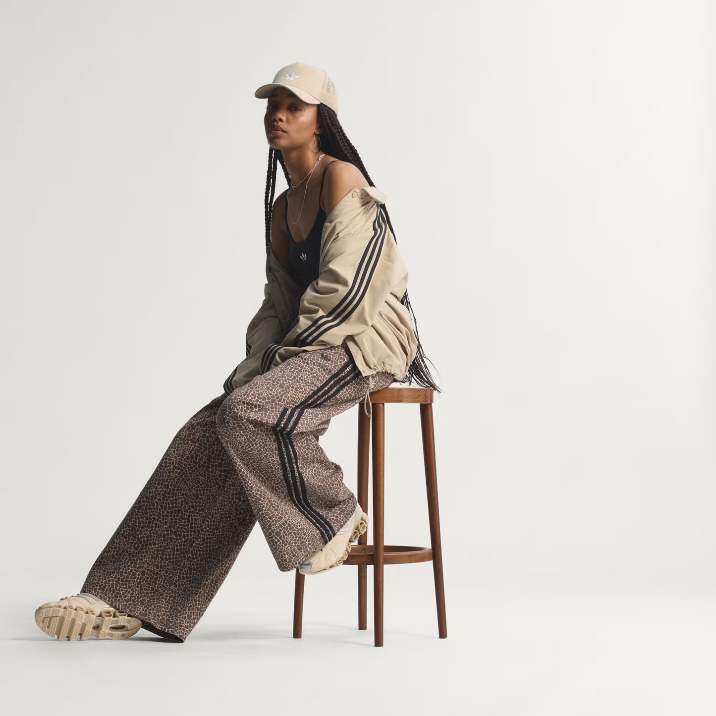 Oversized Firebird Denim Pants