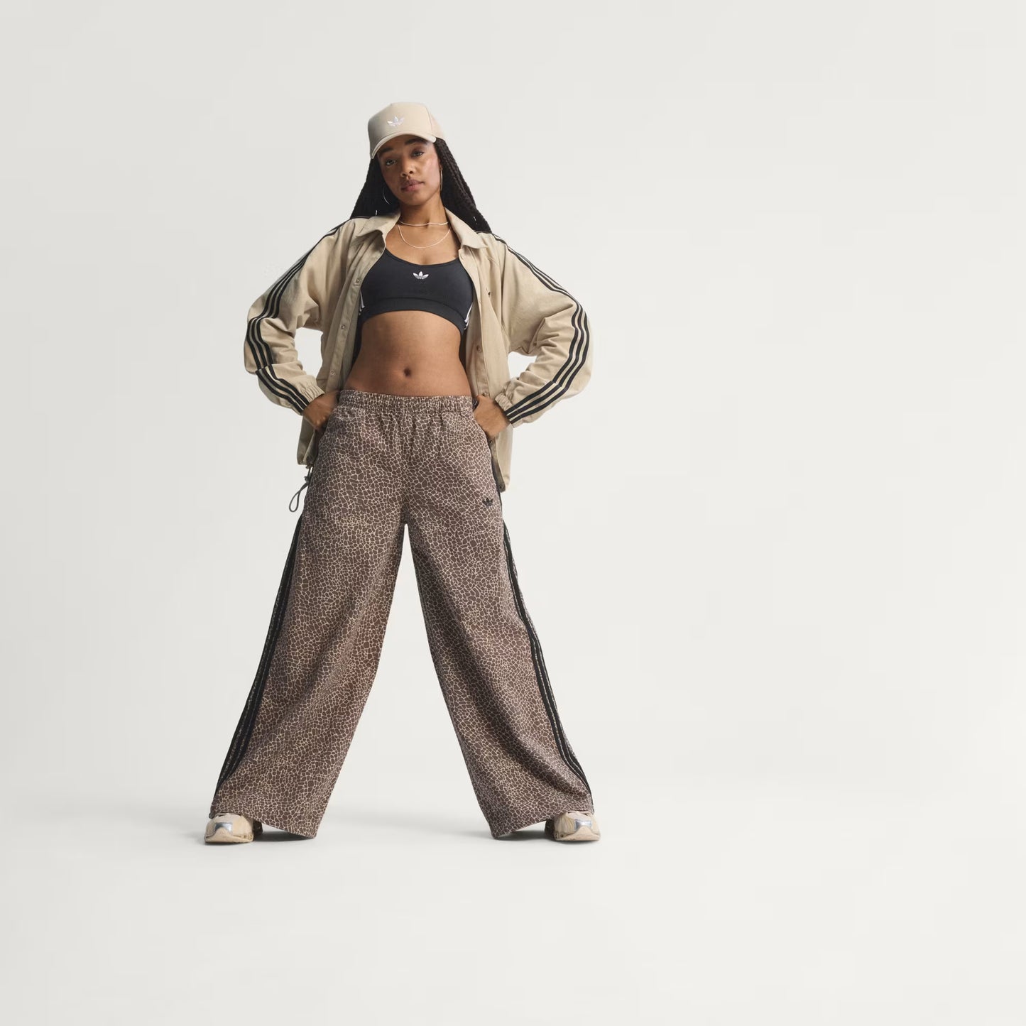 Oversized Firebird Denim Pants