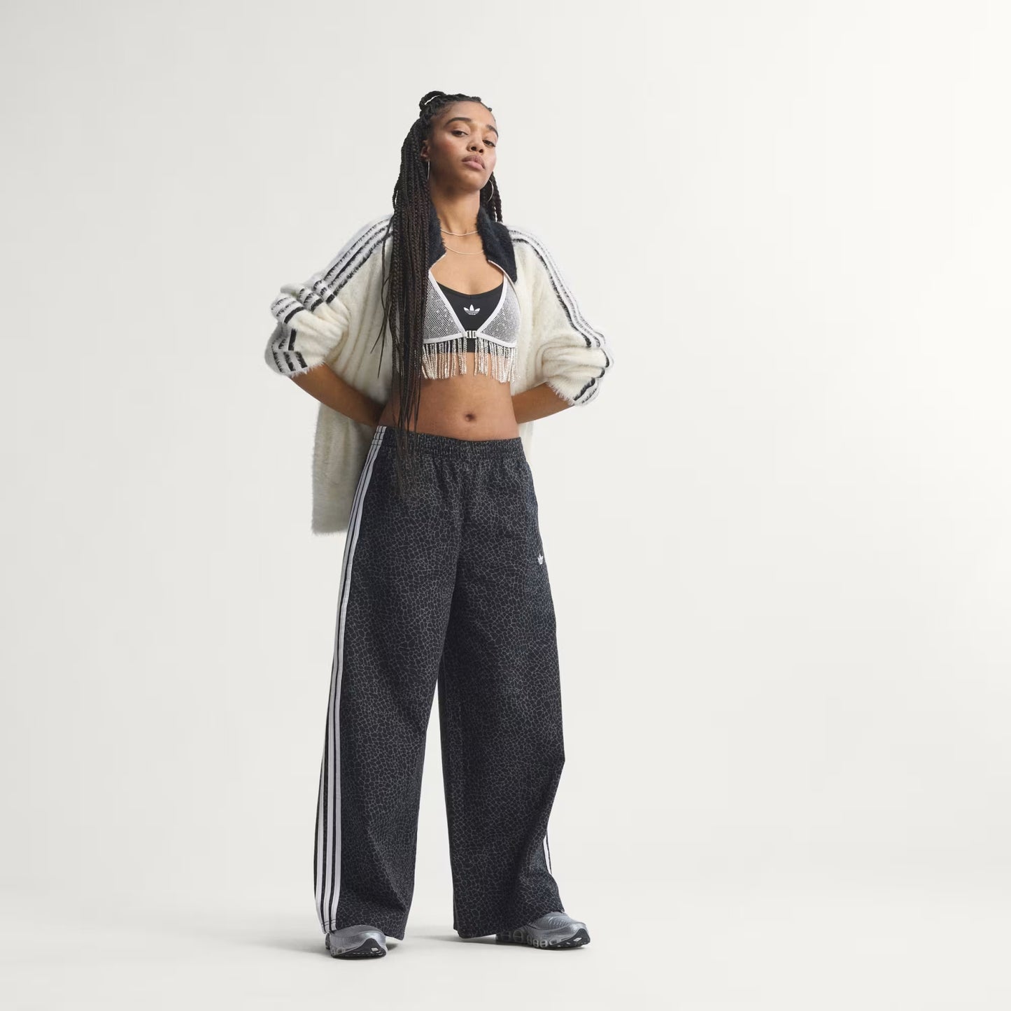 Oversized Firebird Denim Pants