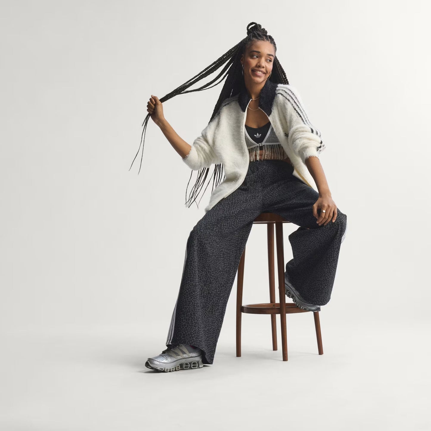 Oversized Firebird Denim Pants