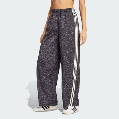Pants de satén de pierna ancha adidas Originals