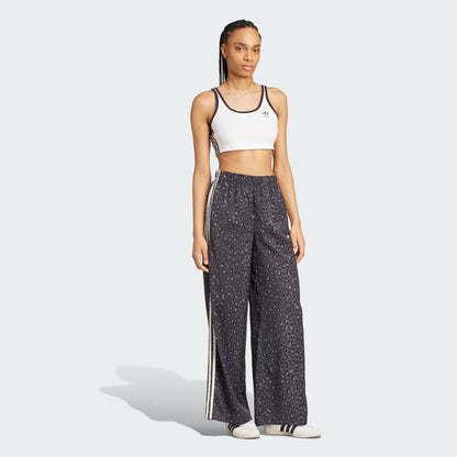 Pants de satén de pierna ancha adidas Originals